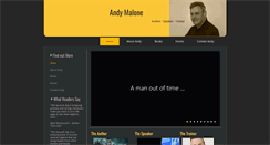 Desktop Screenshot of andymalone.org