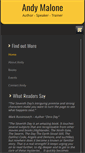 Mobile Screenshot of andymalone.org